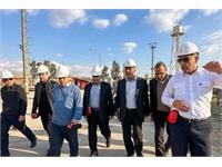 بازدید مدیرعامل شرکت ملی نفت ایران از واحد بهره‌برداری و نمک‌زدایی نفت‌شهر 2