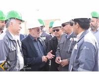 بازدید مدیر عامل شرکت نفت مناطق مرکزی ایران و مدیر نظارت بر تولید شرکت ملی نفت و هیات همراه از منطقه خانگیران 10