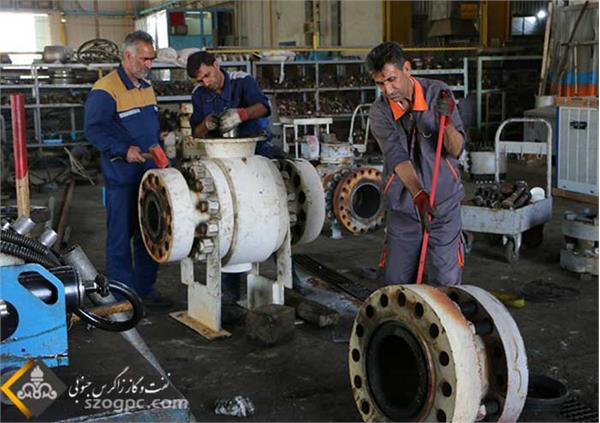 پایان موفقیت آمیز تعمیرات اساسی در منطقه عملیاتی آغار و دالان 21