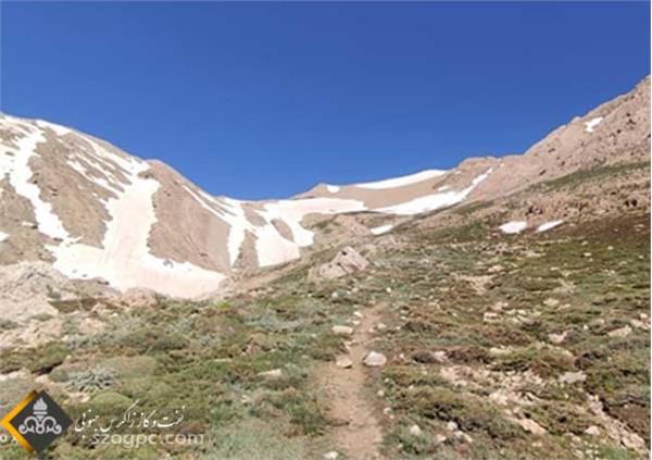 صعود کوهنوردان زاگرس جنوبی به ارتفاعات پازن پیر 1