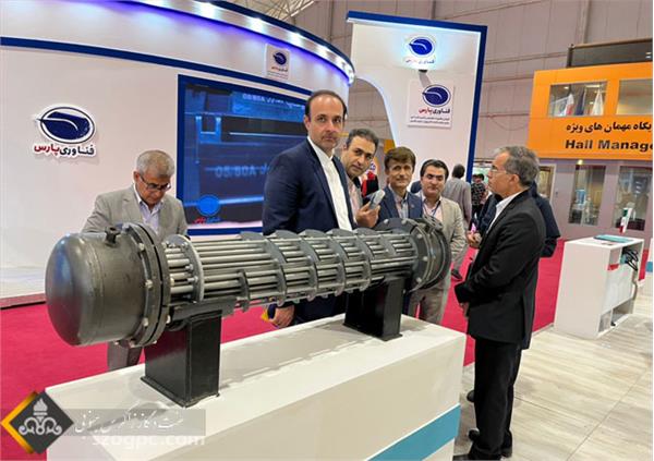 بازدید مدیرعامل زاگرس جنوبی از نخستین نمایشگاه تولید ایرانی دانش بنیان شیراز 8