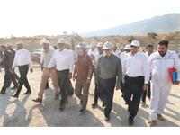 بازدید مدیر عامل شرکت نفت مناطق مرکزی ایران ومدیر نظارت بر تولید نفت و گاز و نمایندگان مدیریت برنامه ریزی تلفیقی شرکت ملی نفت