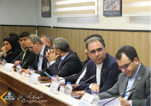 معارفه سرپرست شرکت بهره برداری نفت و گاز غرب و سرپرست مدیریت تولید نفت مرکزی برگزار شد 16