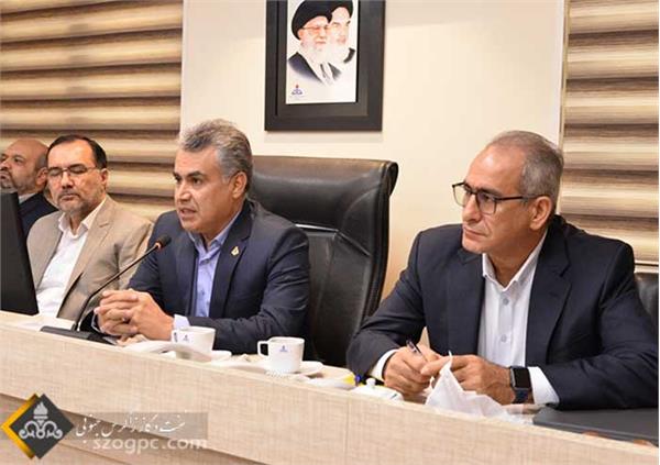 جلسه بررسی دستاوردها و چالش های حوزه منابع انسانی شرکت نفت و گاز شرق 2