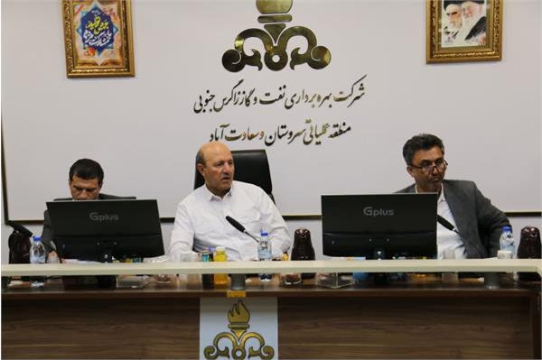 بازدید مهندس میرباقری از منطقه عملیاتی سروستان و سعادت آباد 5