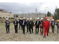 بازدید مدیر عامل نفت مناطق مرکزی از میدانهای گازی تنگ بیجار ، باباقیر و بانکول 5