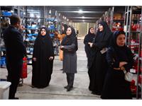 بازدید جمعی از بانوان متخصص از مناطق عملیاتی شرکت بهره برداری نفت و گاز زاگرس جنوبی 10