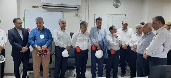 بازدید مدیرعامل شرکت نفت مناطق مرکزی ایران از مناطق عملیاتی نفت شهر و تنگ بیجار 10