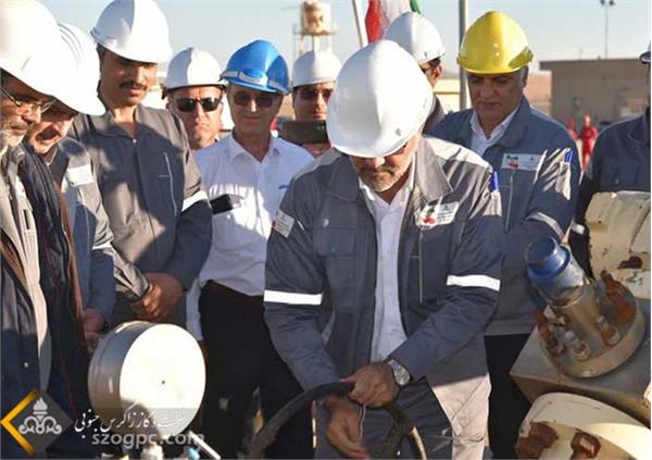 آیین افتتاح چاه شماره ۷۳ خانگیران 5