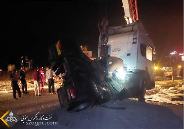 نشتی تانکر سوخت سروستان 5