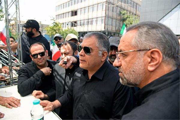 حضور وزیر نفت در موکب شهدای نفت 7