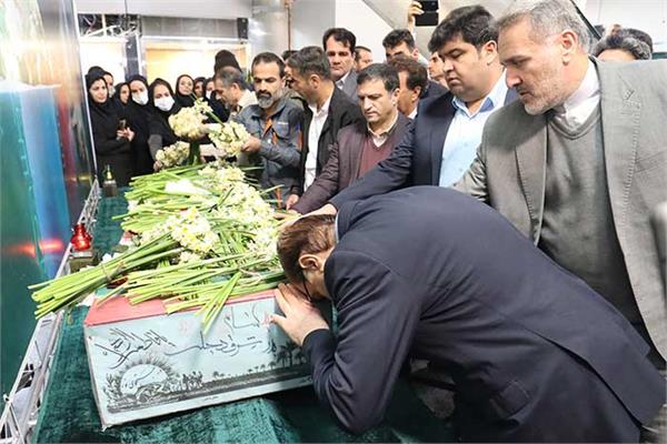 میزبانی شرکت بهره برداری نفت و گاز زاگرس جنوبی از شهید گمنام 17