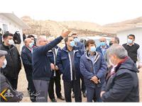 بازدید میدانی مدیر عامل نفت مرکزی از منطقه عملیاتی پارسیان  8