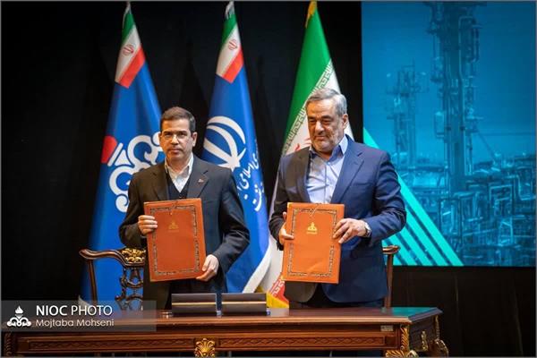 آیین امضای قراردادهای فشارافزایی میدان پارس جنوبی 6