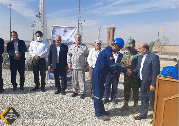 مانور مقابله با نشت نفت و گاز و آتش سوزی در تاسیسات نفت شهر برگزار شد 10