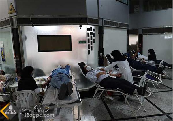 اهدا خون کارکنان زاگرس جنوبی 6