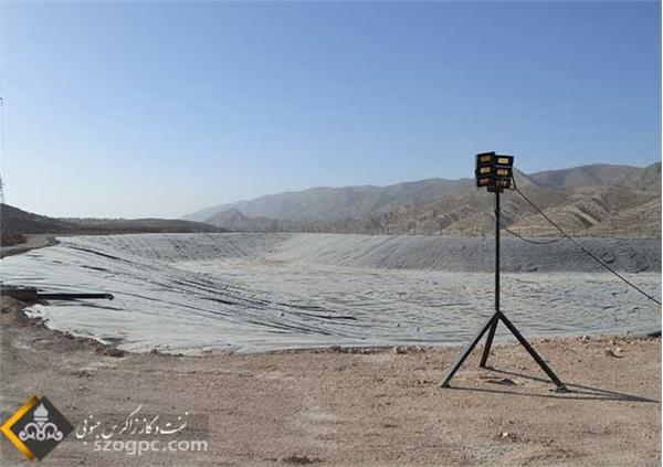 حوضچه تبخیر پساب صنعتی 7