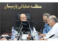 بازدید سرپرست شرکت زاگرس جنوبی از منطقه عملیاتی پارسیان 8