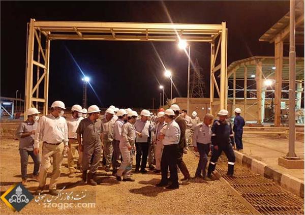 بازدید مدیرعامل شرکت نفت مناطق مرکزی ایران از میدان نفتی دانان 8