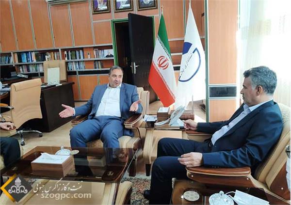 برگزاری نشست مدیرعامل شرکت نفت مناطق مرکزی ایران با استاندار ایلام 12