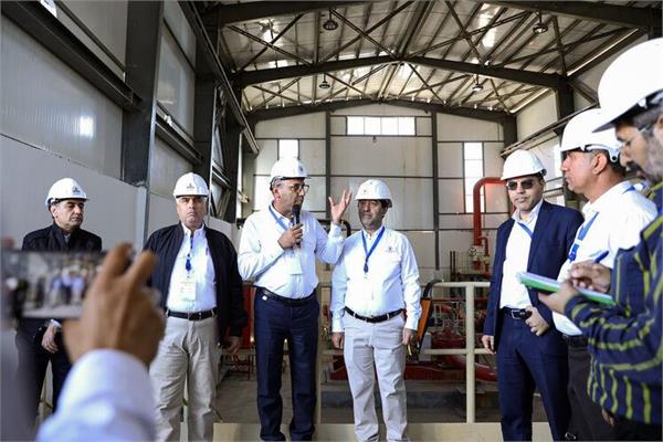 بازدید اصحاب رسانه از ایستگاه تقویت فشار گاز وراوی 3