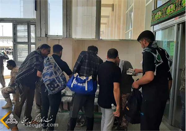 میزبانی شرکت نفت مناطق مرکزی ایران از زائران امام حسین (ع) در غرب کشور 7