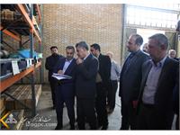 بازدید مدیرعامل و جمعی از مدیران ستادی از انبارهای کالا و تجهیزات نفت مرکزی 19