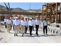 بازدید مدیر عامل شرکت نفت مناطق مرکزی ایران از ایستگاه تقویت فشار وراوی 7