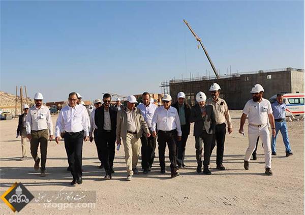 بازدید دوره ای مهندس مهدی حیدری از منطقه عملیاتی پارسیان 9