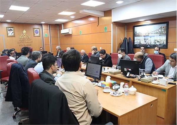 جلسه مدیر عامل زاگرس با مهندسی و ساختمان نفت مرکزی 2