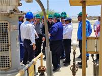 بازدید میدانی مدیر عامل شرکت زاگرس جنوبی و هیأت همراه از مناطق عملیاتی آغار و دالان و نار و کنگان 2