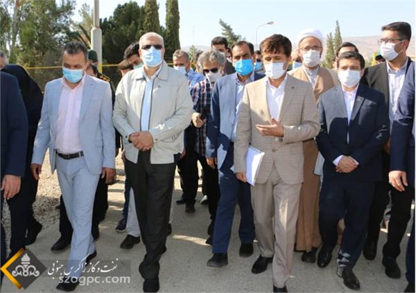 بازدید وزیر نفت از منطقه عملیاتی آغار و دالان 4