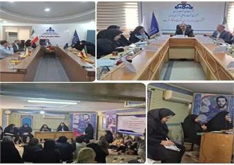 حضور مشاور امور بانوان و خانواده مدیرعامل شرکت ملی نفت ایران و شرکت نفت مناطق مرکزی ایران در شرکت بهره برداری نفت و گاز غرب