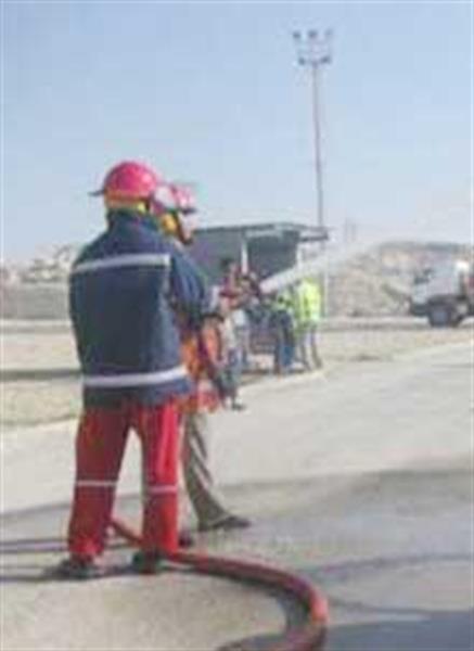 برگزاری مانور کنترل نشت گاز در منطقه عملیاتی پارسیان