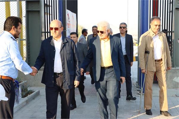 بازدید مدیر کل دیوان محاسبات استان فارس از منطقه عملیاتی پارسیان 25