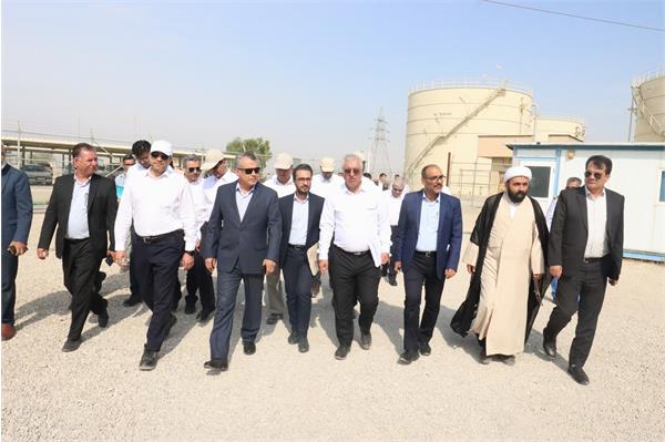بازدید مدیرعامل نفت مرکزی از میدان نفتی خشت 11