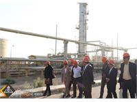 بازدید کارشناسان امور انرژی سازمان برنامه و بودجه کشور از تاسیسات نفتی زاگرس جنوبی  14
