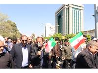 حضور گسترده کارکنان شرکت زاگرس جنوبی در راهپیمایی روز قدس 3