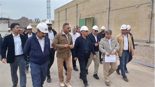 بازدید مدیرعامل شرکت نفت مناطق مرکزی ایران از میدان دهلران 5