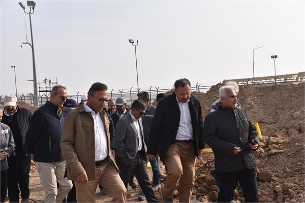 بازدید مدیرعامل شرکت نفت مناطق مرکزی ایران از میدان گازی توس 5