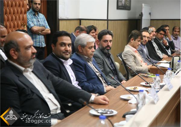 معارفه سرپرست شرکت بهره برداری نفت و گاز غرب و سرپرست مدیریت تولید نفت مرکزی برگزار شد 4