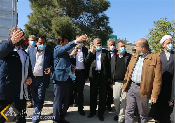 بازدید نایب رئیس اول مجلس از پالایشگاه گاز فراشبند بهمن ۱۴۰۰ 4