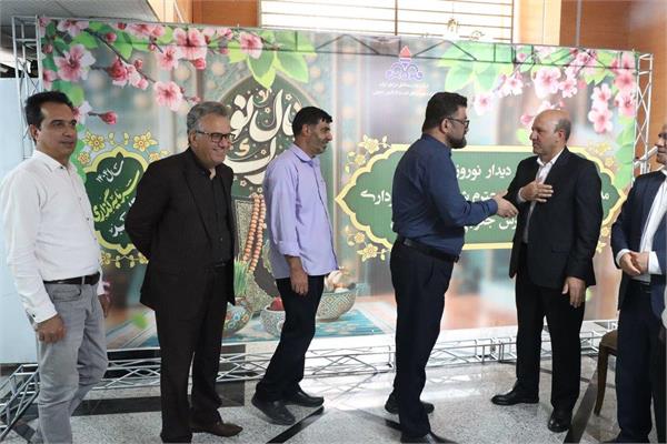 دیدار نوروزی مدیر عامل و اعضاء هیأت مدیره شرکت بهره‌برداری نفت و گاز زاگرس جنوبی با کارکنان 7