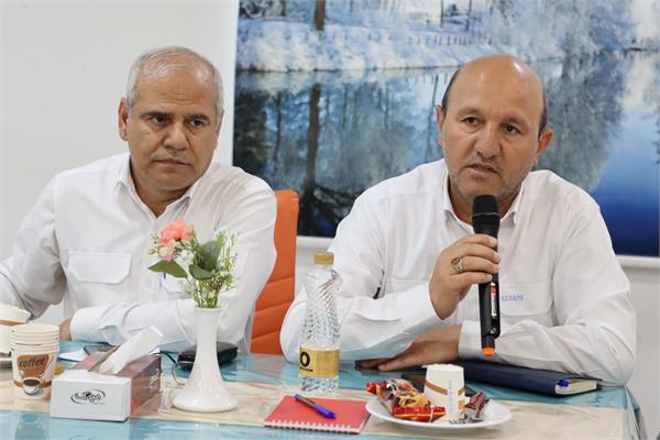 بازدید مدیر عامل، اعضاء هیأت مدیره و جمعی از روسای ستادی از منطقه عملیاتی پارسیان 1