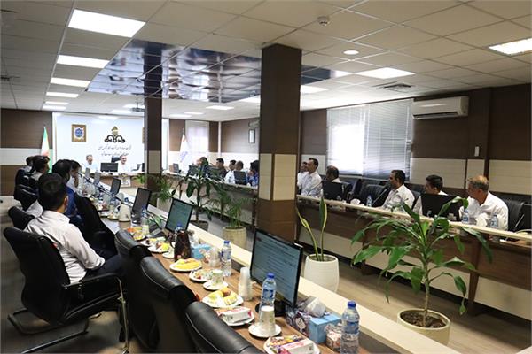 جلسه با حضور مهندس علی منتصری منطقه عملیاتی سروستان و سعادت آباد 1