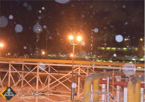 برودت و سرمای شدید مانع تلاش کارکنان نفت و گاز شرق نیست 3