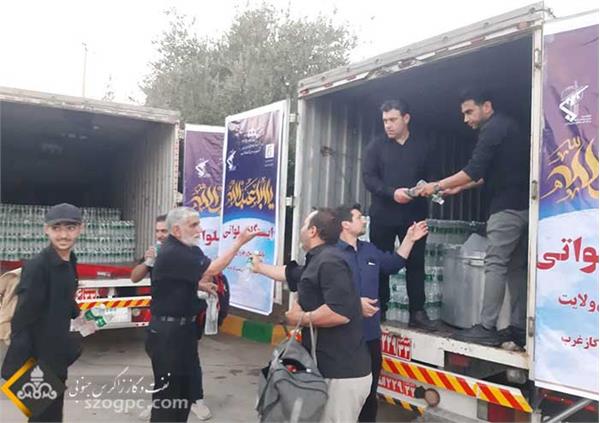 میزبانی شرکت نفت مناطق مرکزی ایران از زائران امام حسین (ع) در غرب کشور 13