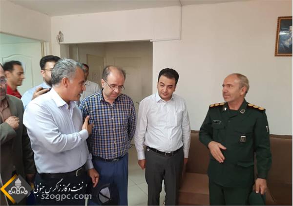 بازدید مدیرعامل شرکت نفت مناطق مرکزی ایران از منطقه عملیاتی سرکان مالکوه 5