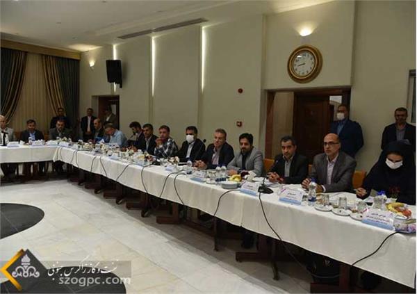 جلسه پیش بینی بهره دهی چاههای شرکت بهره برداری نفت و گاز غرب 5