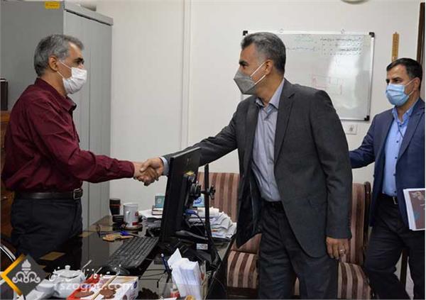 بازدید مدیرعامل شرکت نفت مناطق مرکزی ایران از ستاد شرکت بهره برداری نفت و گاز شرق 10